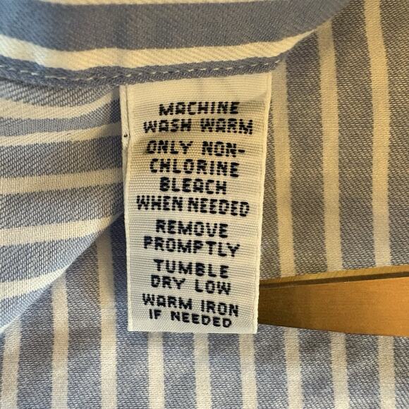 Polo Ralph Lauren Men’s Custom Fit Long Sleeve Button Down Shirt Striped Sz XL - Picture 10 of 12